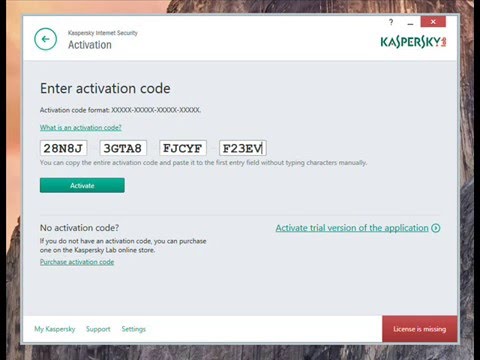 Kaspersky total security 2019 serial keys